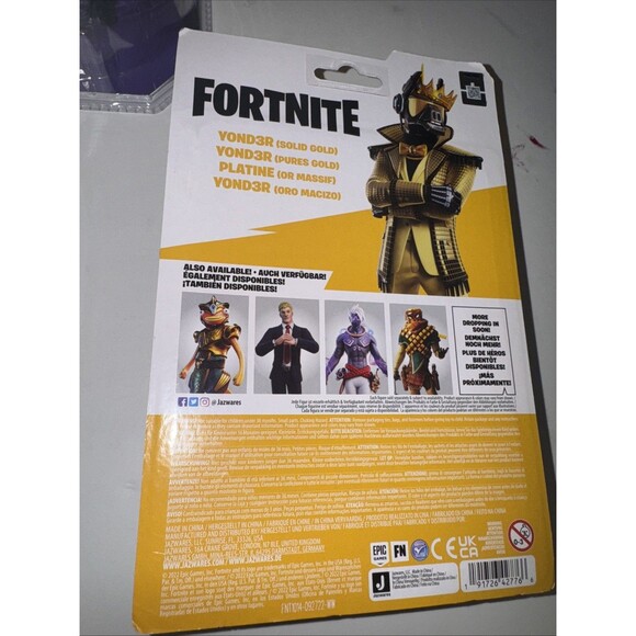 Fortnite Solo Mode YOND3R Solid Gold Epic Black Lot Yellow Purple Flair - Picture 5 of 10